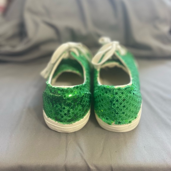 NWOT Sparkly Low Tops - Picture 2 of 7